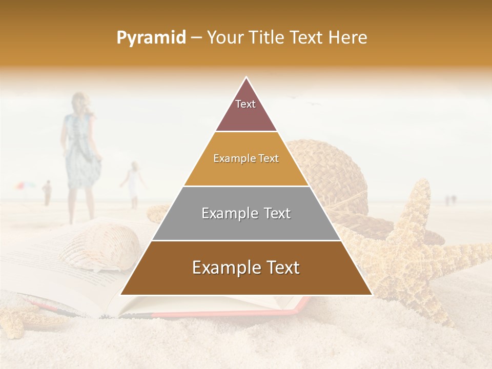 Background Sea Seashell PowerPoint Template