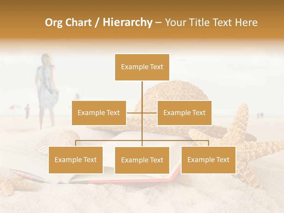 Background Sea Seashell PowerPoint Template