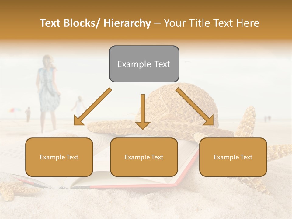 Background Sea Seashell PowerPoint Template