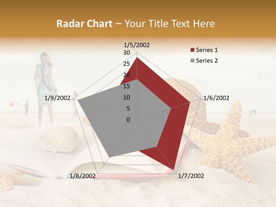 Background Sea Seashell PowerPoint Template