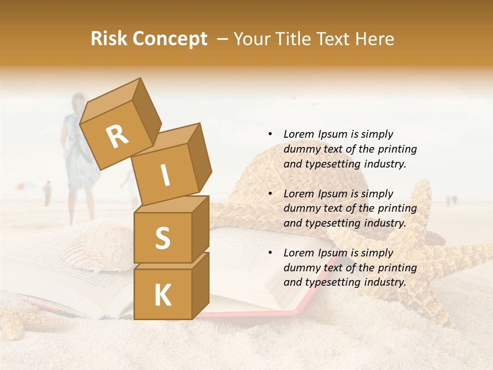 Background Sea Seashell PowerPoint Template