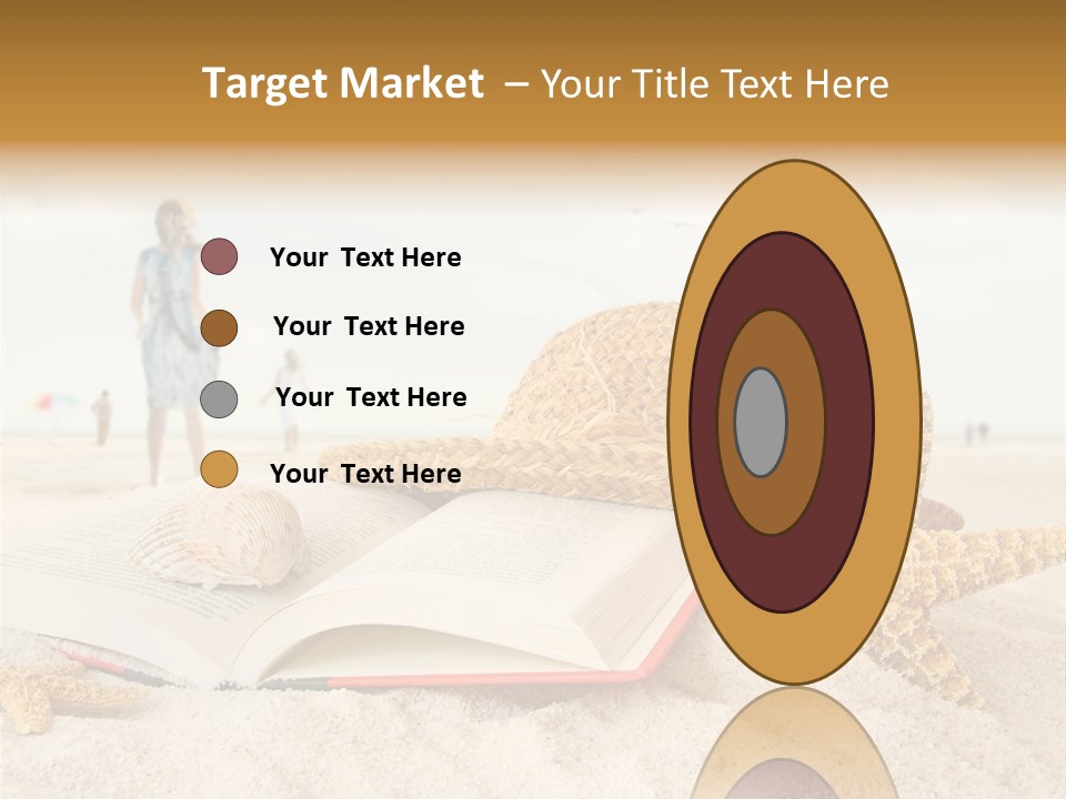 Background Sea Seashell PowerPoint Template