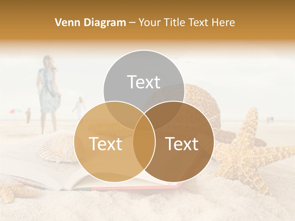 Background Sea Seashell PowerPoint Template