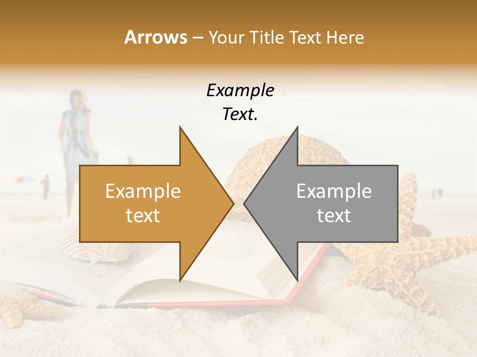 Background Sea Seashell PowerPoint Template