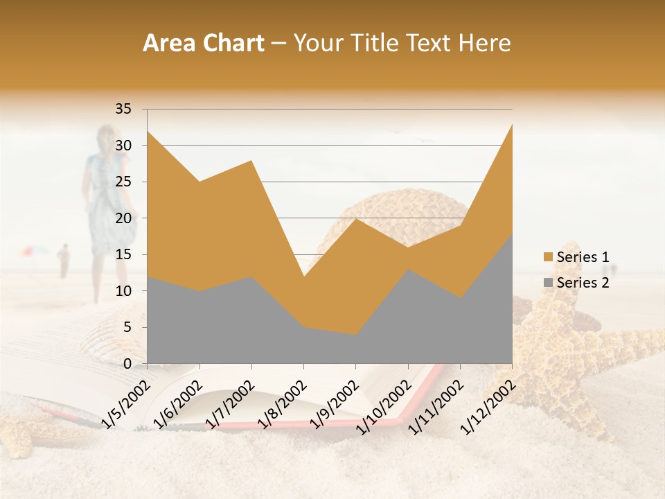 Background Sea Seashell PowerPoint Template