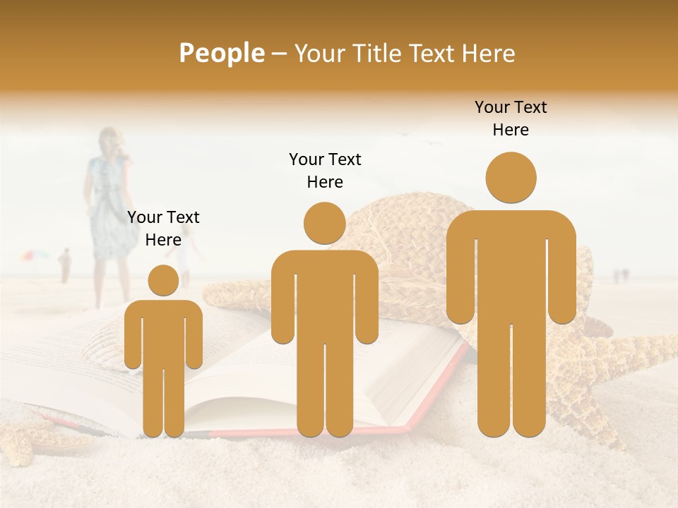 Background Sea Seashell PowerPoint Template