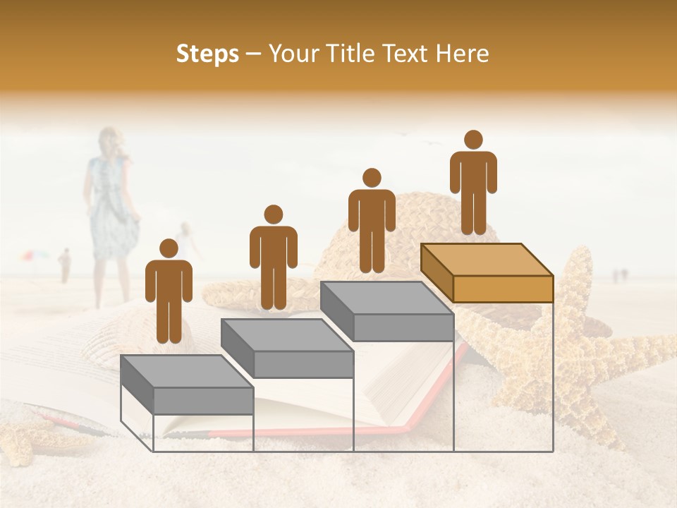 Background Sea Seashell PowerPoint Template