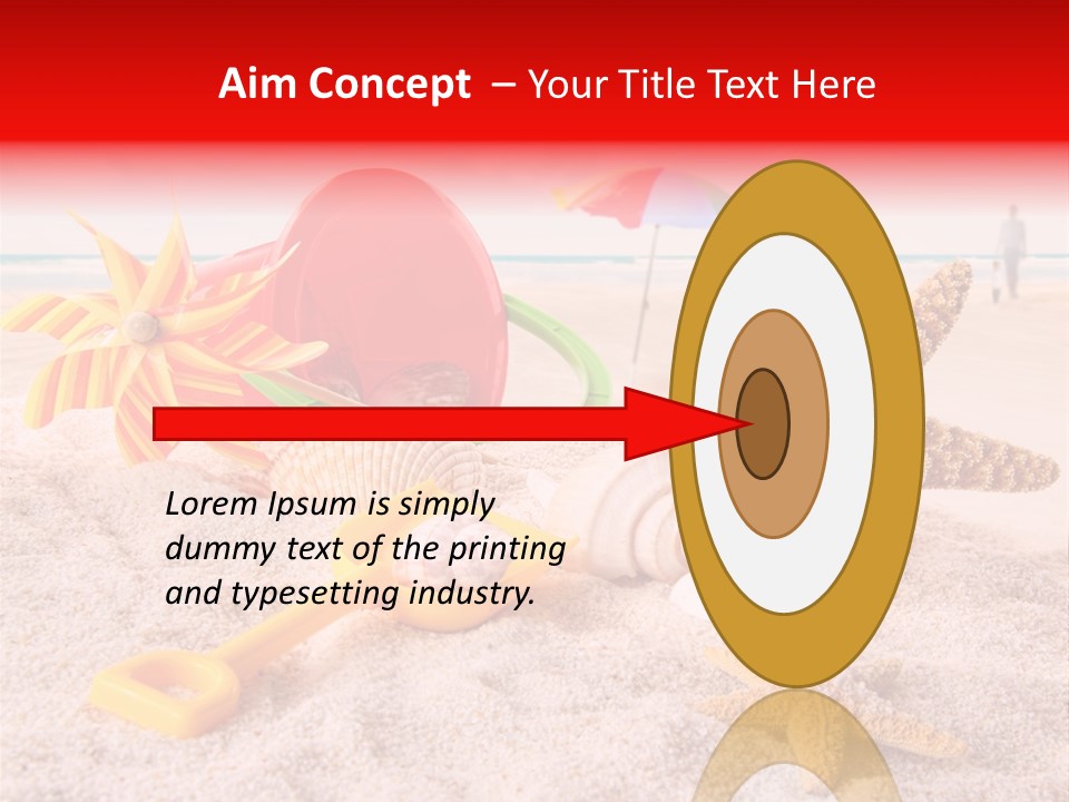 Nature Copy Space Summer PowerPoint Template