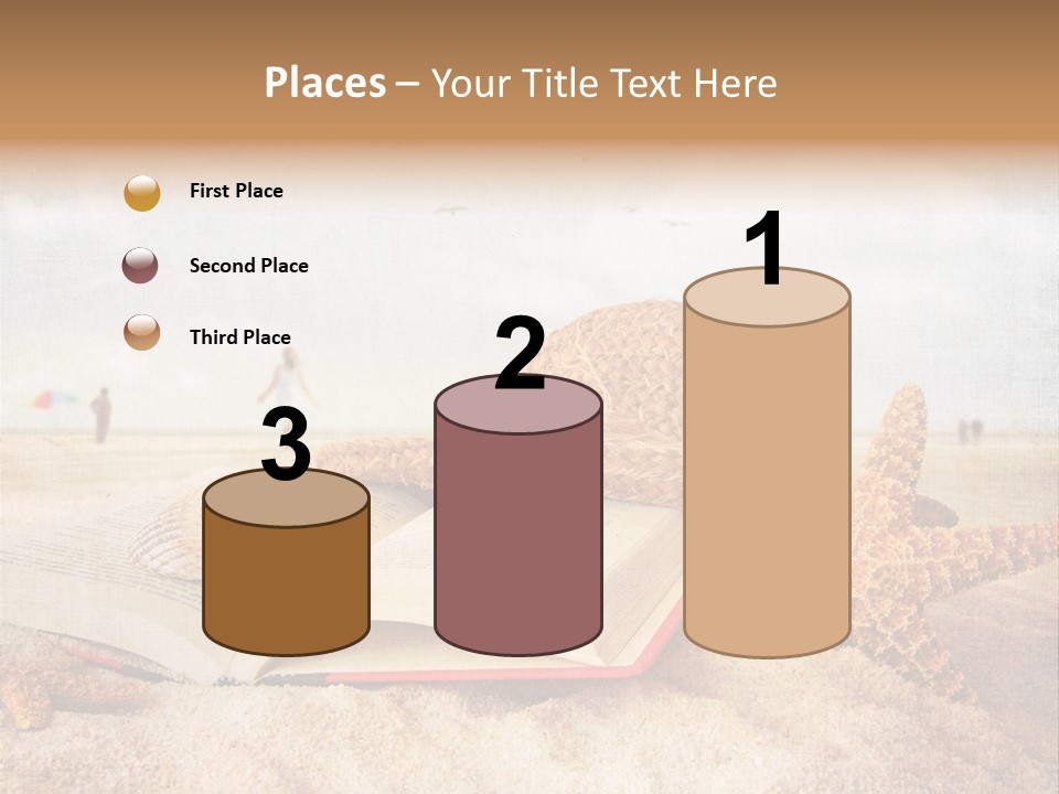 Page Straw Horizontal PowerPoint Template