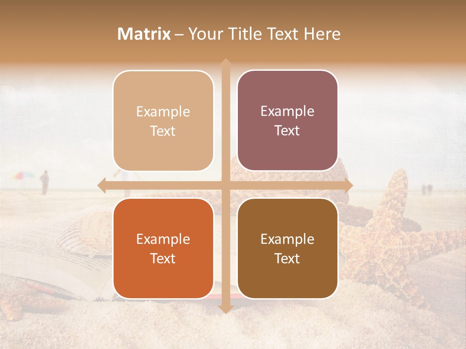 Page Straw Horizontal PowerPoint Template