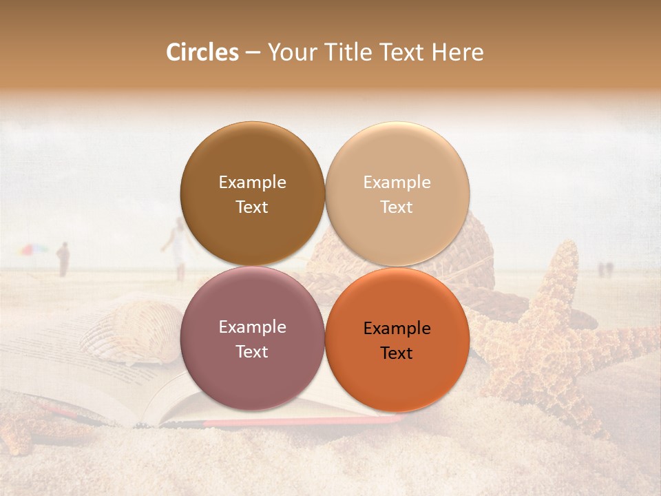 Page Straw Horizontal PowerPoint Template