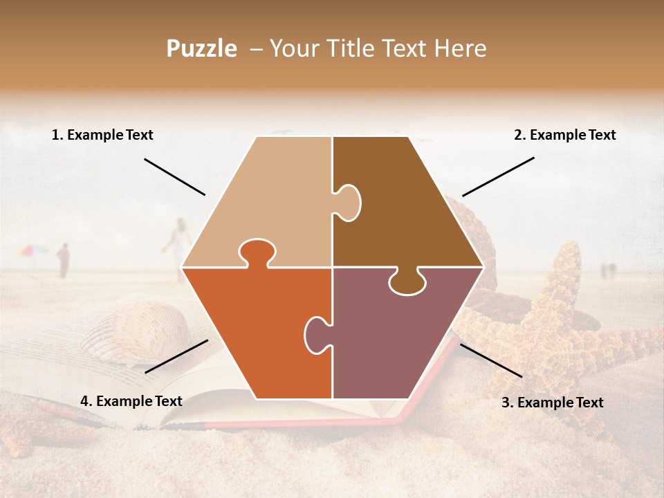 Page Straw Horizontal PowerPoint Template