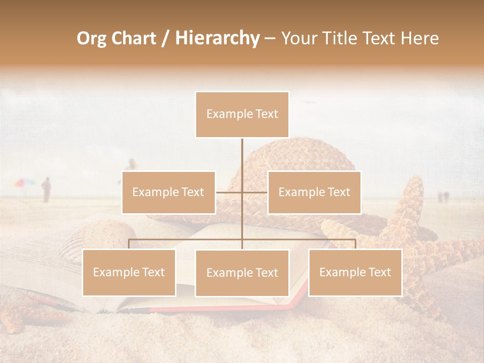Page Straw Horizontal PowerPoint Template