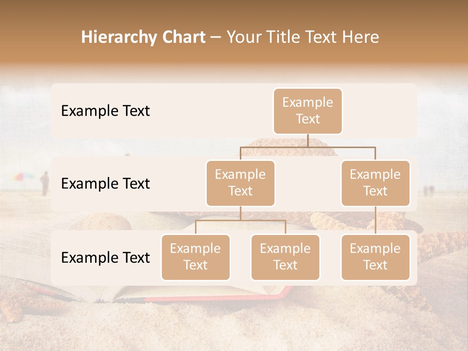 Page Straw Horizontal PowerPoint Template