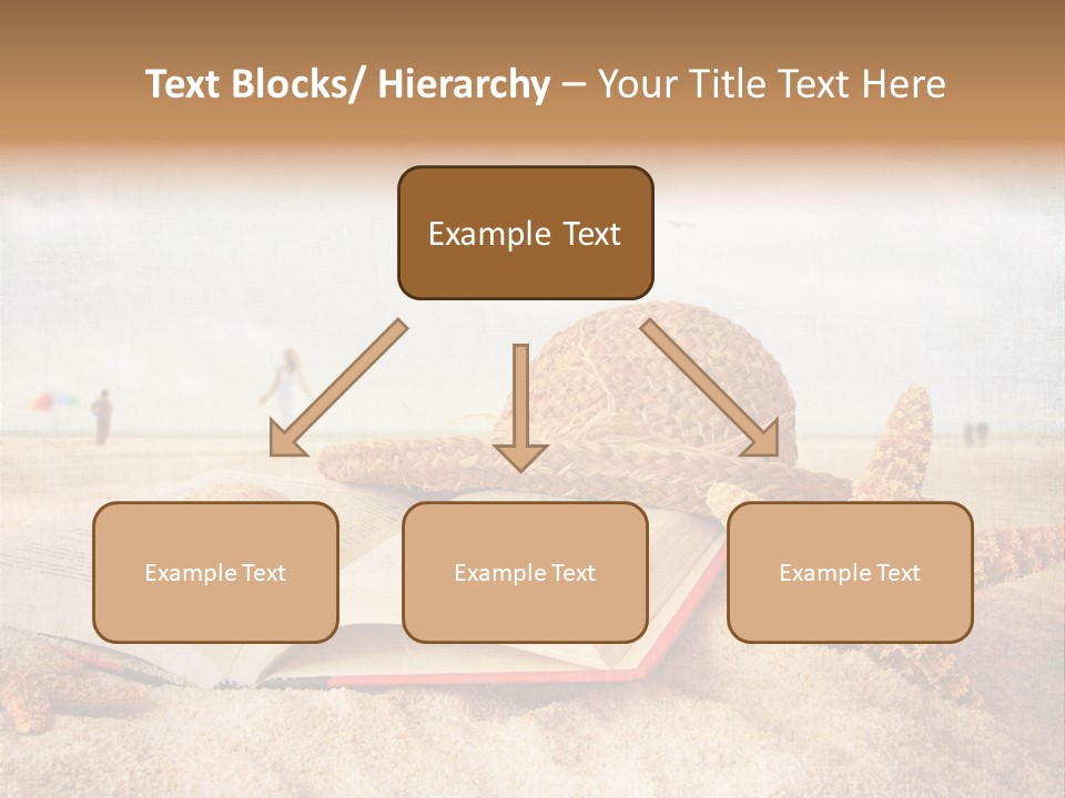 Page Straw Horizontal PowerPoint Template
