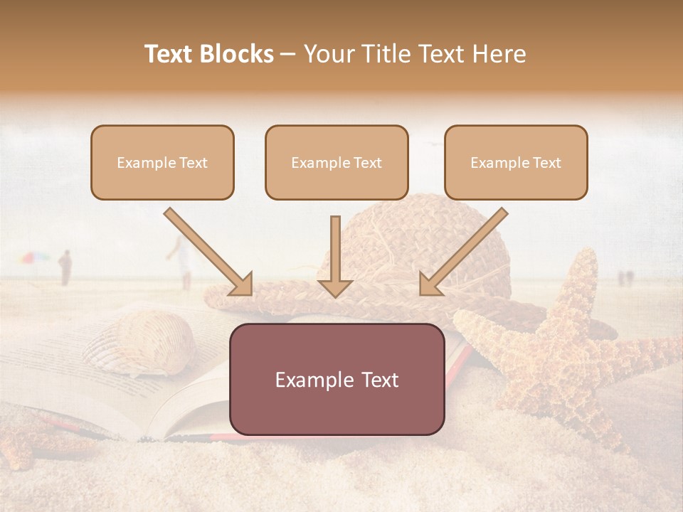 Page Straw Horizontal PowerPoint Template