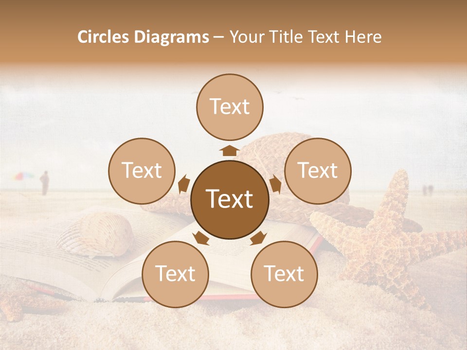 Page Straw Horizontal PowerPoint Template