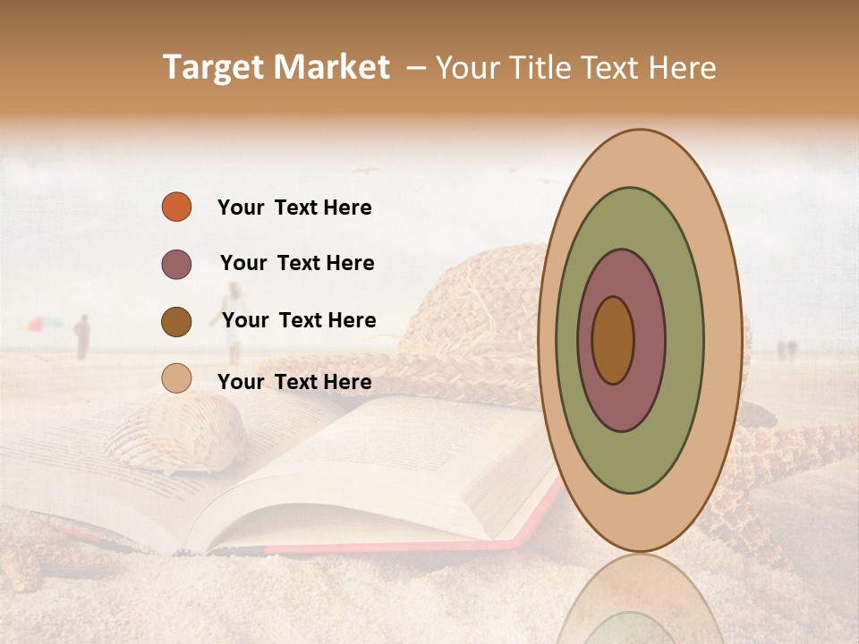 Page Straw Horizontal PowerPoint Template