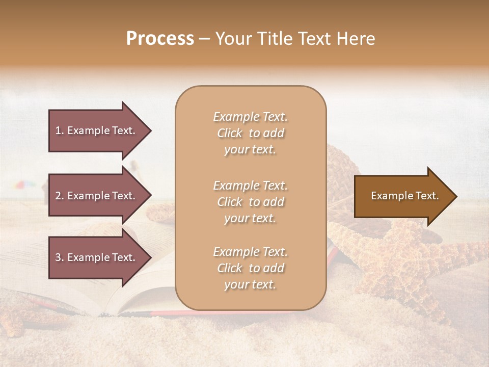 Page Straw Horizontal PowerPoint Template