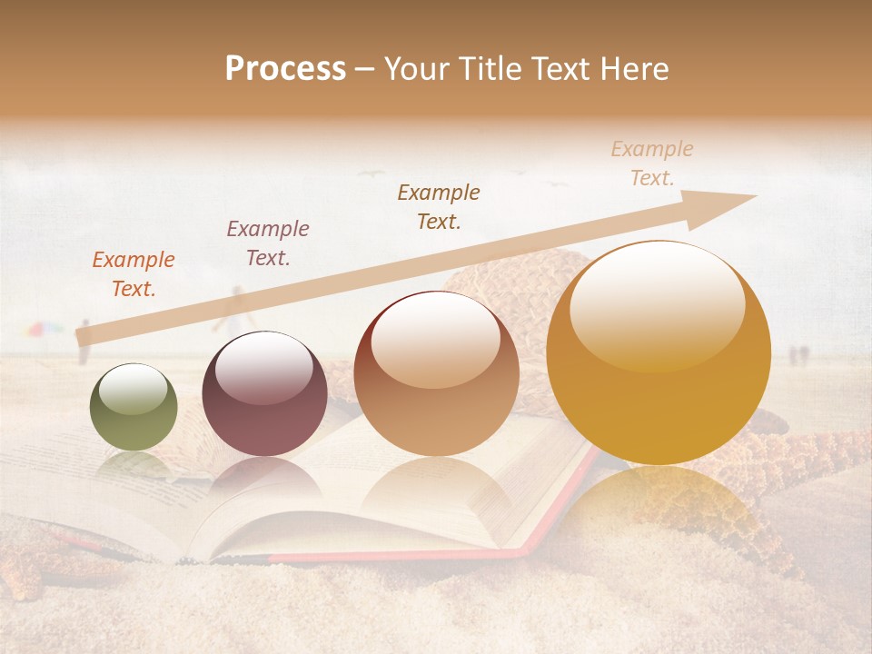 Page Straw Horizontal PowerPoint Template