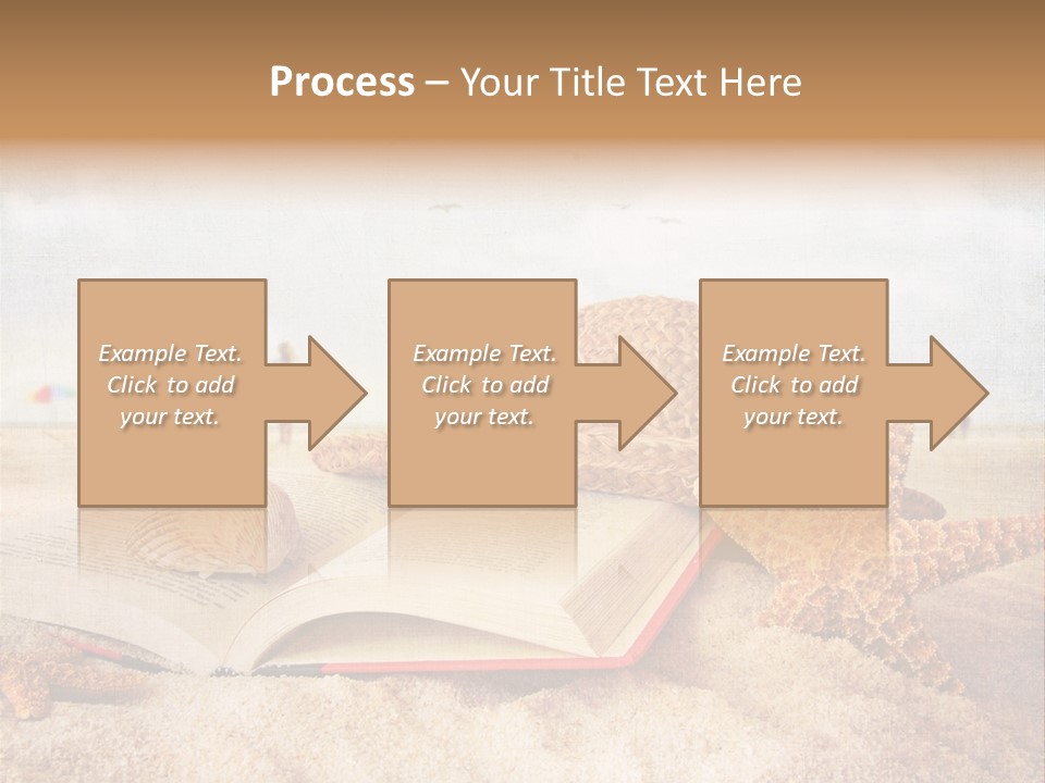 Page Straw Horizontal PowerPoint Template