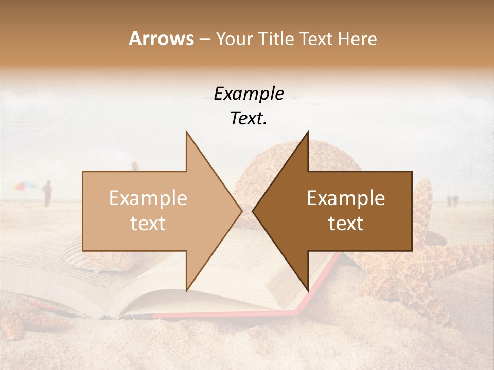 Page Straw Horizontal PowerPoint Template