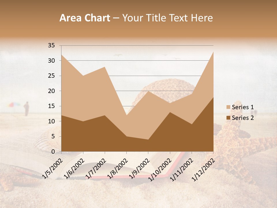 Page Straw Horizontal PowerPoint Template