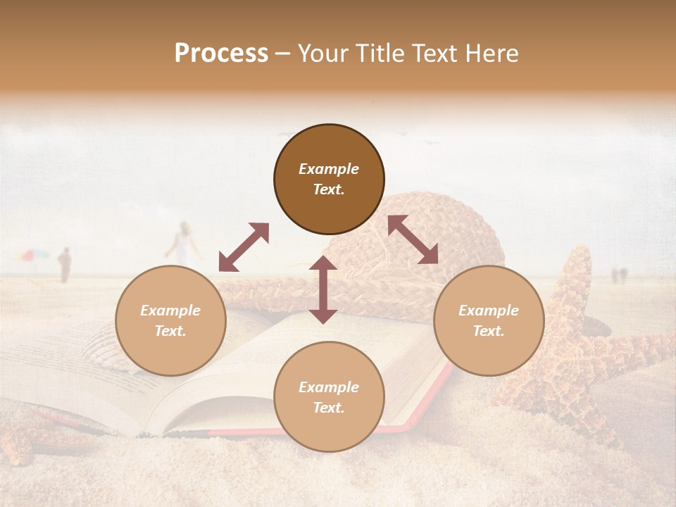 Page Straw Horizontal PowerPoint Template
