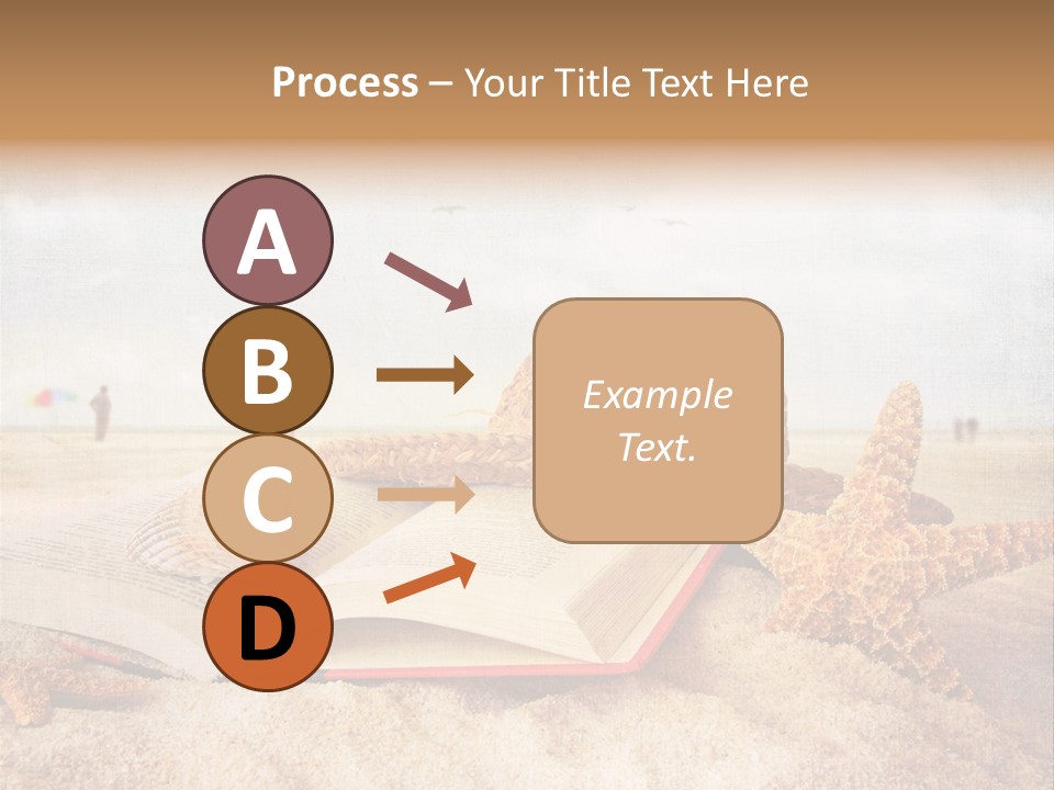 Page Straw Horizontal PowerPoint Template