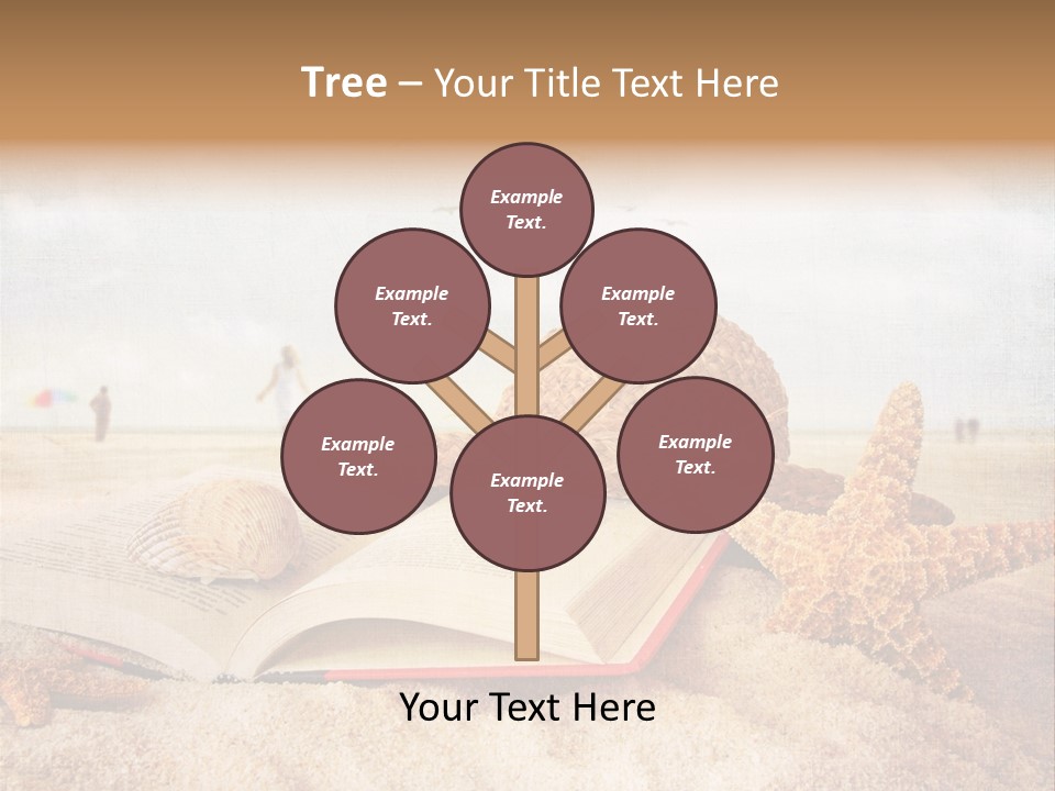 Page Straw Horizontal PowerPoint Template