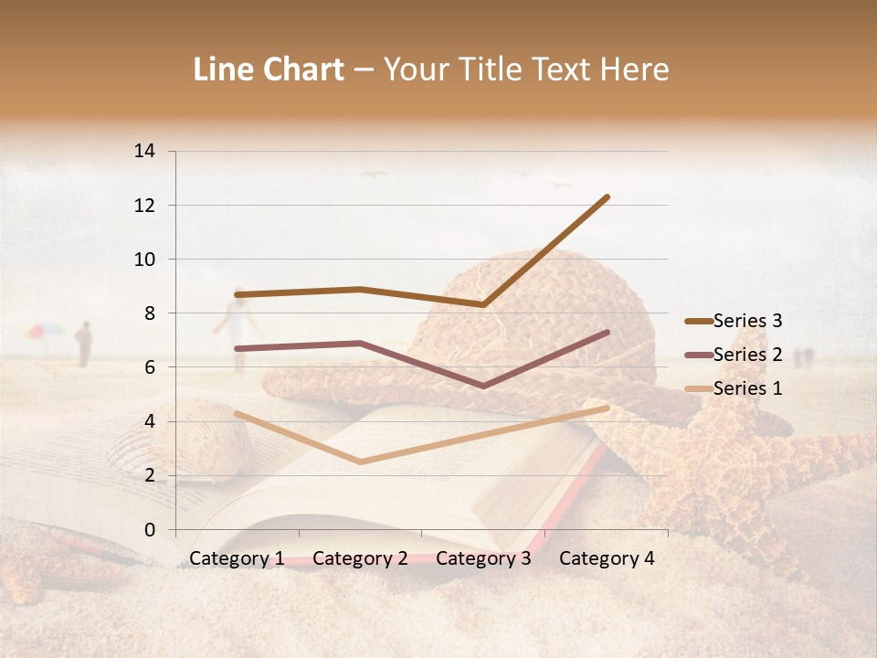 Page Straw Horizontal PowerPoint Template