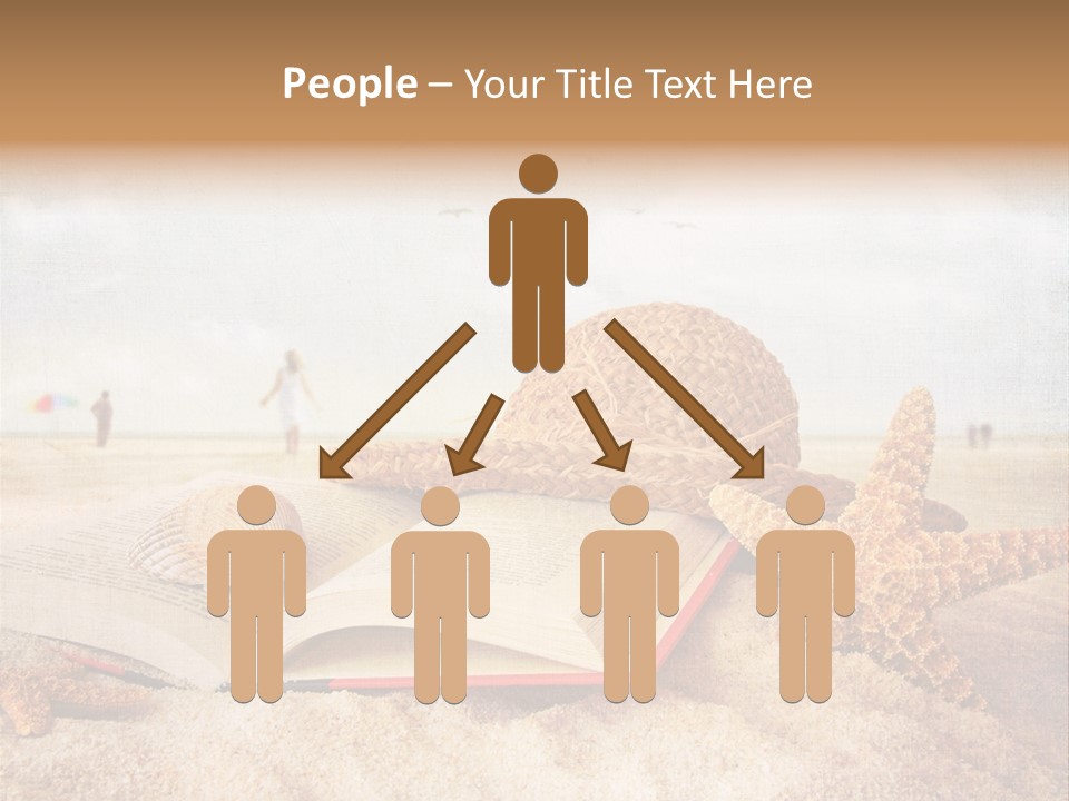 Page Straw Horizontal PowerPoint Template