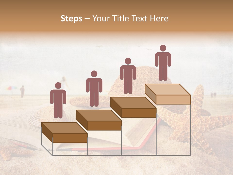 Page Straw Horizontal PowerPoint Template