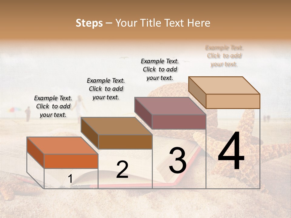 Page Straw Horizontal PowerPoint Template