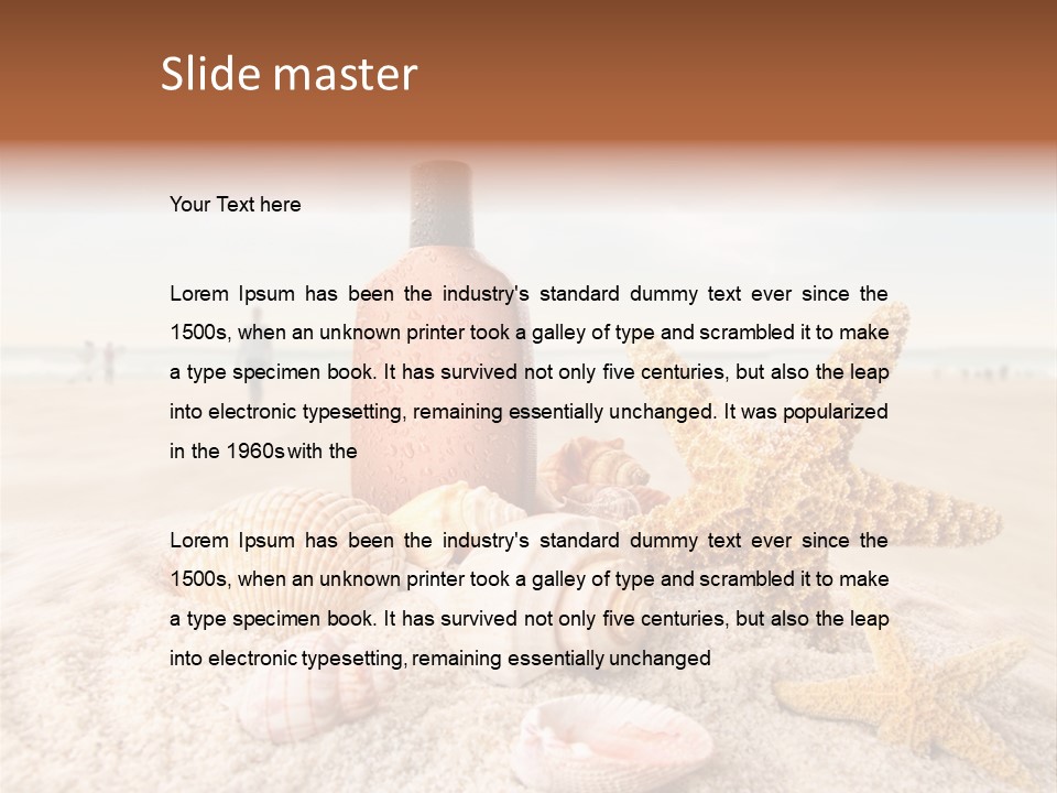 Tourism Season Tropical PowerPoint Template