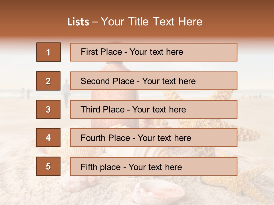 Tourism Season Tropical PowerPoint Template