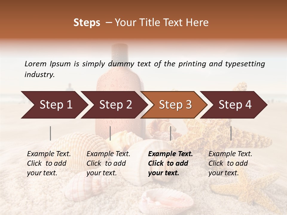 Tourism Season Tropical PowerPoint Template