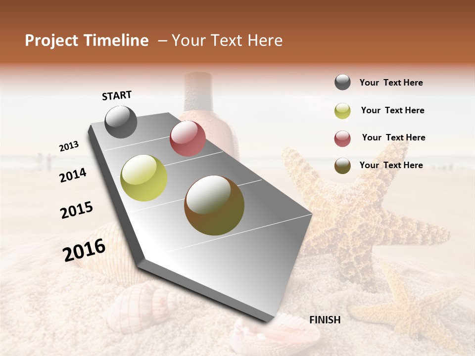 Tourism Season Tropical PowerPoint Template