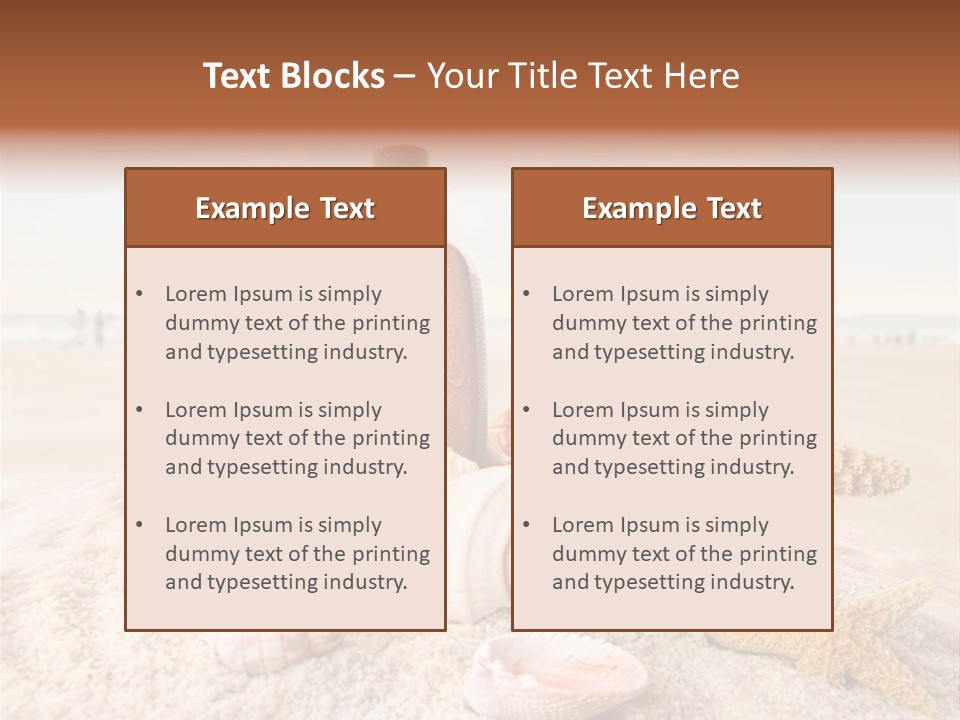 Tourism Season Tropical PowerPoint Template