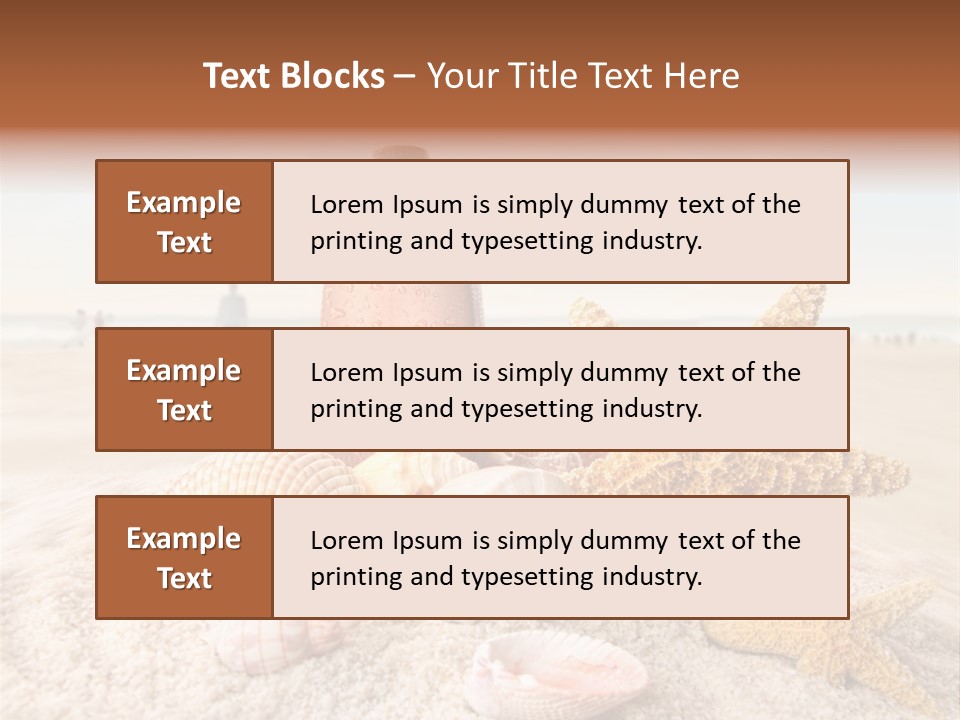 Tourism Season Tropical PowerPoint Template