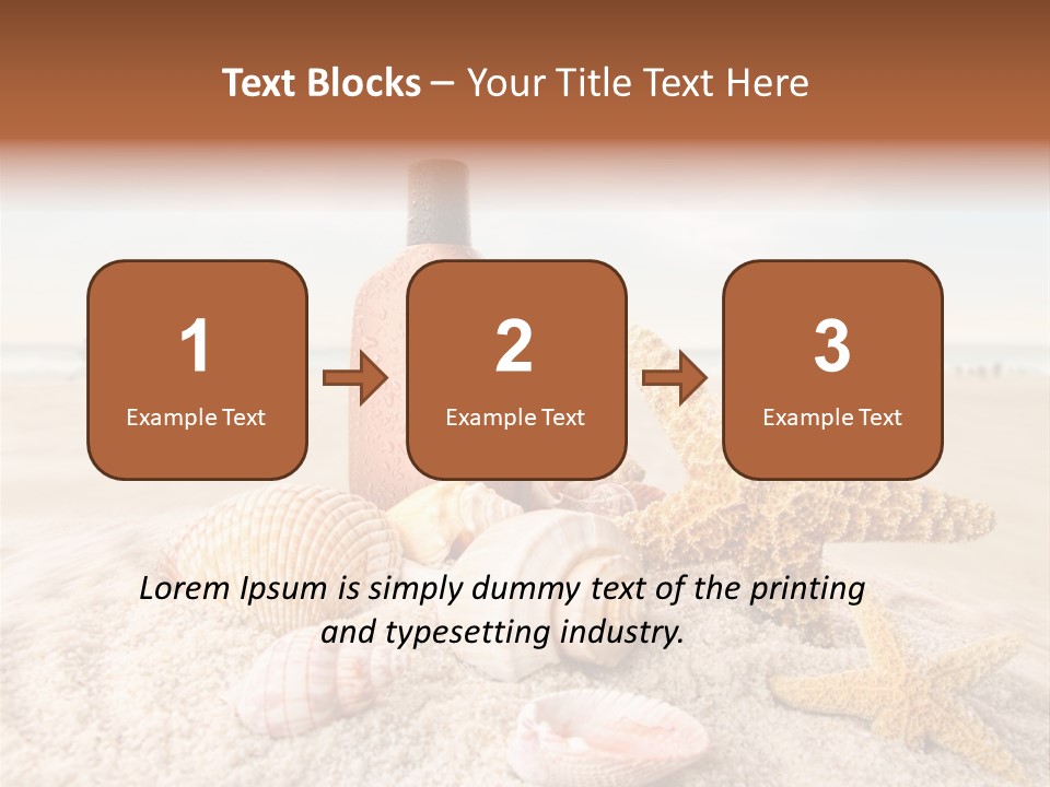 Tourism Season Tropical PowerPoint Template