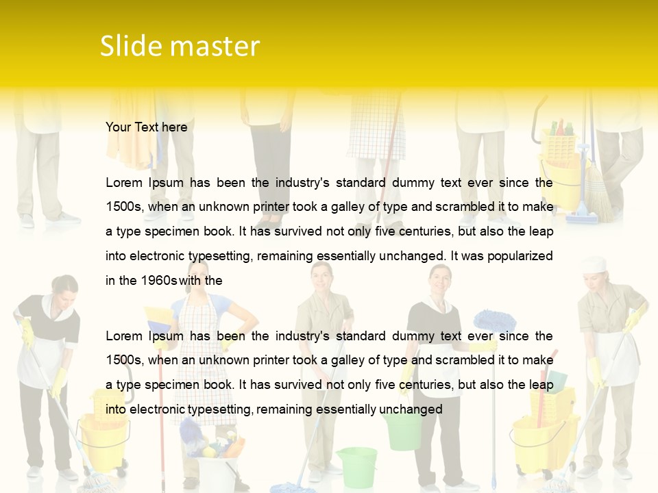 Casual Man Human PowerPoint Template