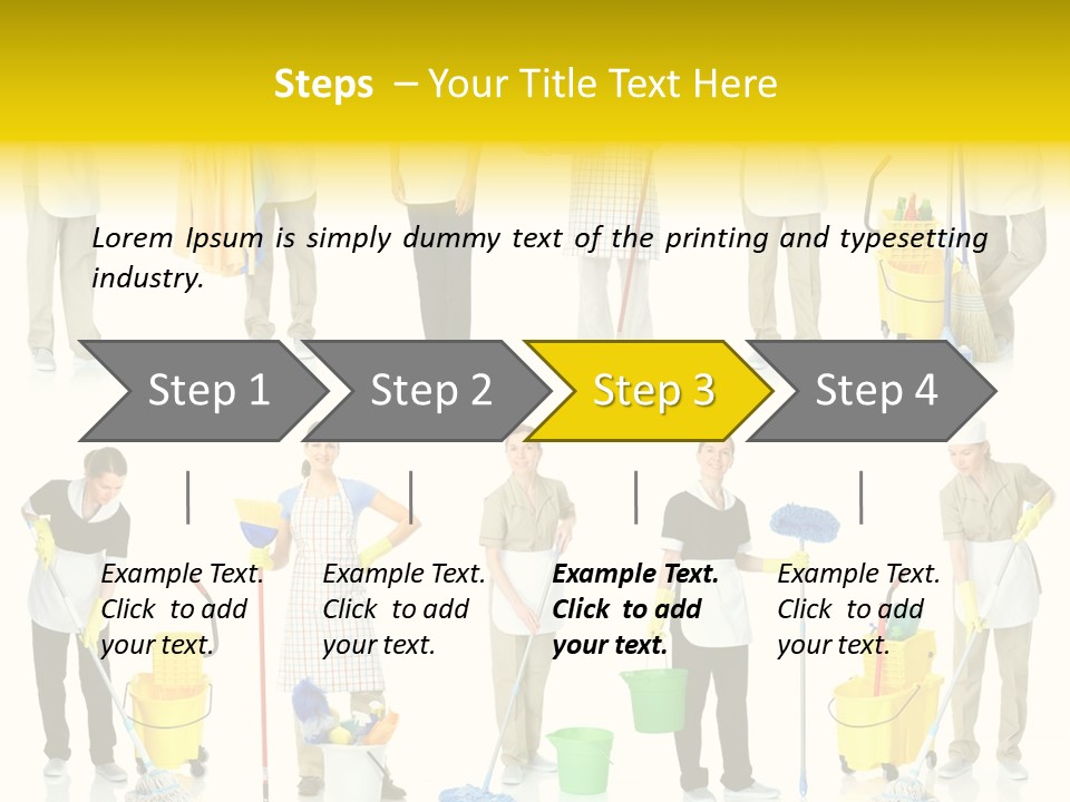 Casual Man Human PowerPoint Template