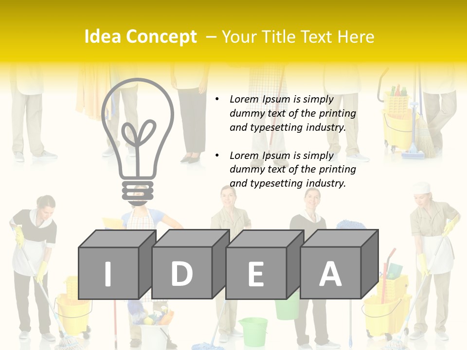 Casual Man Human PowerPoint Template