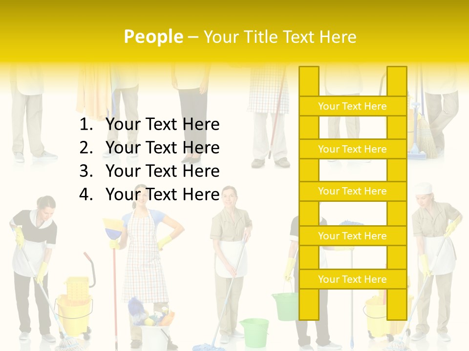 Casual Man Human PowerPoint Template