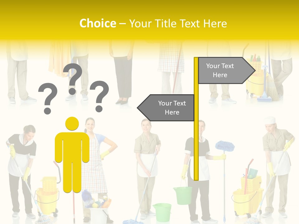 Casual Man Human PowerPoint Template