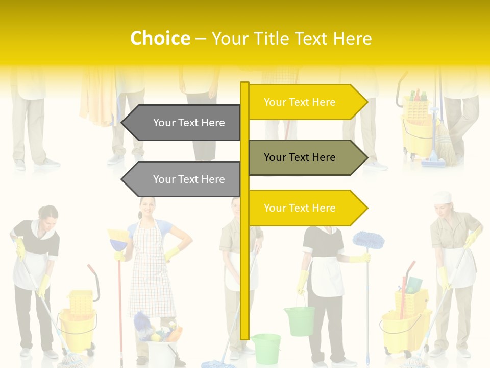 Casual Man Human PowerPoint Template