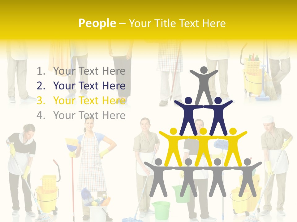 Casual Man Human PowerPoint Template