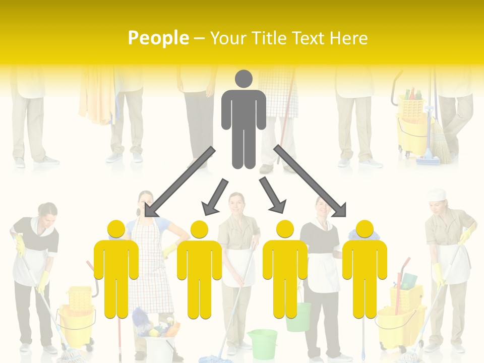 Casual Man Human PowerPoint Template