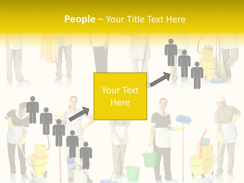 Casual Man Human PowerPoint Template